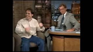 Jacques Villeneuve on Late Show with David Letterman, 1995