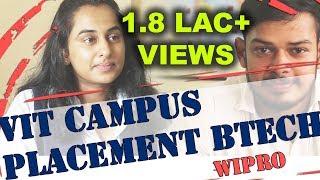 Interview begins 4:03 | VIT BTech Campus Placement Interview | Wipro | Re-enactment - Nishant Kumar