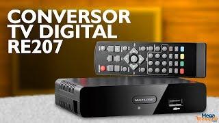 Conversor de TV Digital Multilaser RE207 | Mega Empório