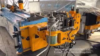 CNC38-4A2S tube bending machine with push bending for chairs one time processing