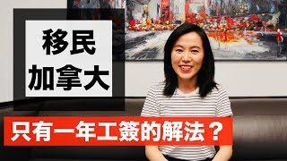 只有一年工簽移民加拿大的解法？｜加拿大打工度假｜緊缺職業