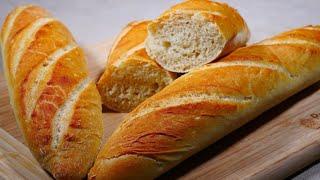 Baguette  selber backen  einfach & lecker - mit und ohne Vorteig