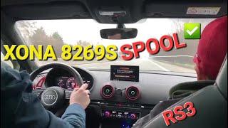 Audi RS3 8V * XONA 8269S * Spool Up Test