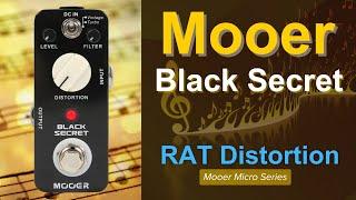 Mooer Black Secret Distortion Pedal