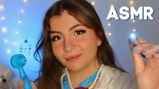 ASMR ‍️ RP Doctor (Full check-up & ear exam) ️