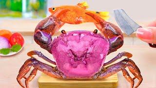  So Yummy Miniature Crab Curry Recipe In Tiny Kitchen - Mini Yummy ASMR Cooking Video