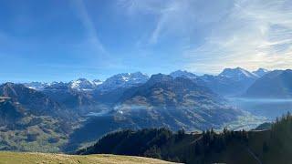 Switzerland  Swiss Alps: Niesen  Weekend walk