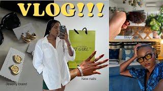 LIVING ALONE VLOG + STARTING A JEWELRY BRAND BTS + STAYCATION #lagosvlog