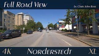 Norderstedt, Germany: Stadtfahrt - City Tour - 4K (60p) UHD - Cinema Quality - XL-Video