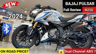 New Launch 2024 Bajaj Pulsar N250 Detailed Review | On Road price New Update Features