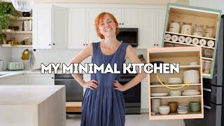 Minimalist Kitchen Tour | clutter free & intentional