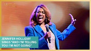 Jennifer Holliday Performs Her Classic Song “And I’m Telling You I’m Not Going”