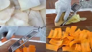 4 In 1 Multifunctional Vegetable Grater Stainless Steel