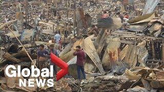 'We have nothing now': Dhaka slum dwellers reel after blaze