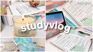 STUDY VLOG | foco e PRODUTIVIDADE, anotações, dicas e respondendo perguntas!