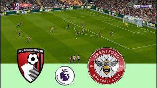 Bournemouth vs Brentford | Premier League 24/25 | PES 2021 | PC Gameplay | 4K