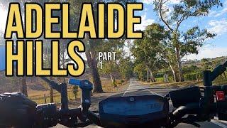 ADELAIDE HILLS 4k  Motorbike ride Gopro - Part1