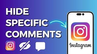 How to Hide or Unhide Comments on Instagram || Hide and Unhide Specific Comments on Instagram (2023)