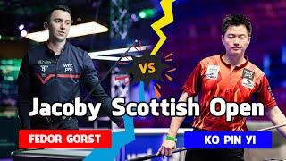 Fedor Gorst vs Ko Pin Yi | Highlights | Jacoby Scottish Open 2024