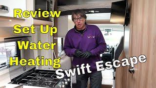 Motorhome Reviews - Swift Escape Motorhome Review (Set Up)