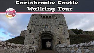 CARISBROOKE CASTLE, ISLE OF WIGHT    |   Walking Tour   |   Pinned on Places