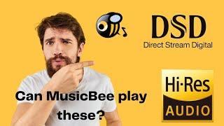 This is how you set MusicBee to play DSD and Hi-Res files