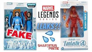LEAKS?! - Marvel Legends Mr. Fantastic & Human Torch Fantastic Four 2025 Movie Hasbro Action Figures