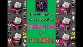 RMR 2020 vs PGL 2021 Capsule Opening - Who WON the Battle?