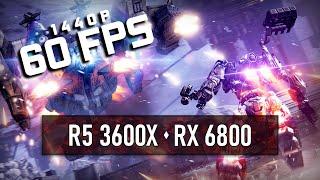 ARMORED CORE 6 | RX 6800 | R5 3600X | MAX SETTINGS | 2560X1440
