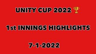 Unity Cup 2022 First Match TSL VS NYTCC.. 1st Inning’s NYTCC Batting  7-1-22..