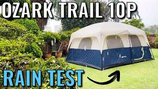 [RAIN TEST] Ozark Trail 10-Person Cabin Tent