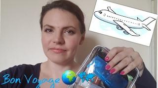 How to pack cosmetics for ECONOMY Long haul flights