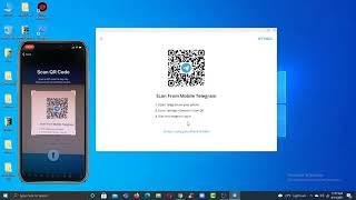 Telegram Login with QR Code Scanning |  Telegram Login on Laptop/PC