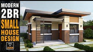 BUNGALOW HOUSE DESIGN - MODERN 2 BEDROOM - SMALL HOUSE DESIGN