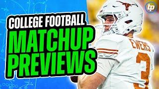 College Football Week 1 Betting Preview | Odds, Picks, Predictions