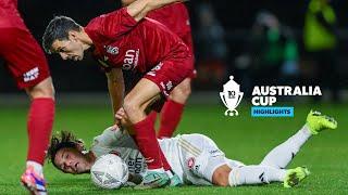 Adelaide United v Western Sydney Wanderers | Highlights | Australia Cup 2024 Quarter Final