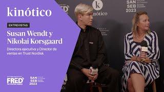 Entrevista con SUSAN WENDT y NIKOLAI KORSGAARD, de TRUST NORDISK #71ssiff