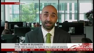 Joe Lynam talks about BA, FTSE records and Construction on BBC News Channel