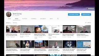 How To Create A YouTube Account by Brett Gurney