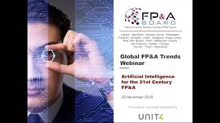 Webinar: Artificial Intelligence for the 21st-century FP&A