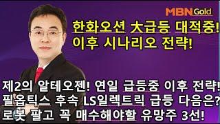 [이효근의 10점만점]로봇 팔고 꼭매수해야할 유망주 3선! 한화오션 대적중! 이후 시나리오 전략! 필옵틱스 후속 LS일렉트릭 급등 다음타자는? 제2의 알테오젠 연일급등 전략!