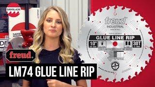 Sawblade.com discusses Freud's LM74 Glue Line Ripping Blade