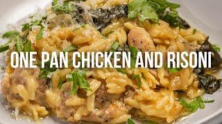 One Pan Chicken and Risoni