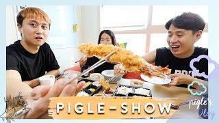 피글쇼와 익선동 나들이 (돈까스먹방/요리/익선동) / PIGLE-SHOW