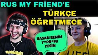 RAMMUS53 RUS MY FRİEND'E TÜRKÇE ÖĞRETMECE | TÜRKÇE ALTYAZILI