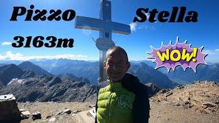 Pizzo Stella 3163m via normale , Valchiavenna ,Trekking Lombardia,Italy.