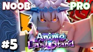 MY FIRST GLITCHED GODLY! - Noob To Pro #5 (Anime Last Stand)
