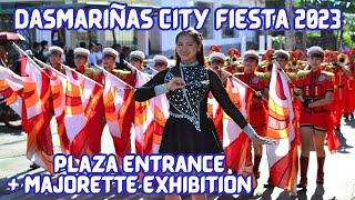 DASMARIÑAS CITY FIESTA 2023 PLAZA ENTRANCE + MAJORETTE EXHIBITION