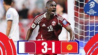 First win for Qatar! | Qatar - Kyrgyz Republic | Highlights | #AsianQualifiers - Road To 26