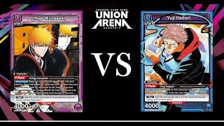 Union Arena Purple Bleach vs Blue JJK / A Match with the day 2 Champ SnakeChristorOne / Bleach / JJK